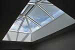 Aluminium roof lantern